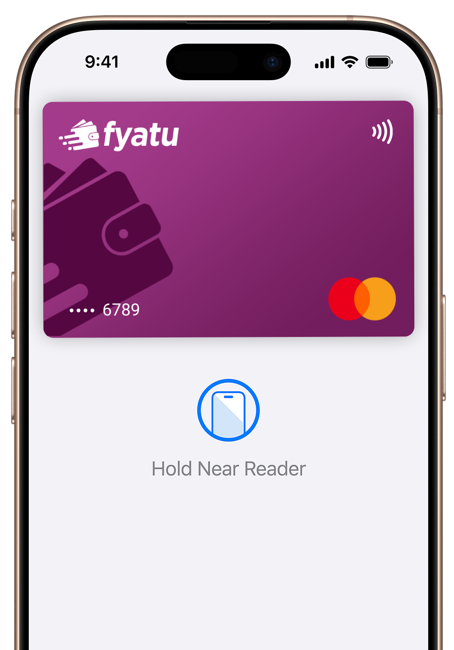 Fyatu card on Apple Pay for secure checkout