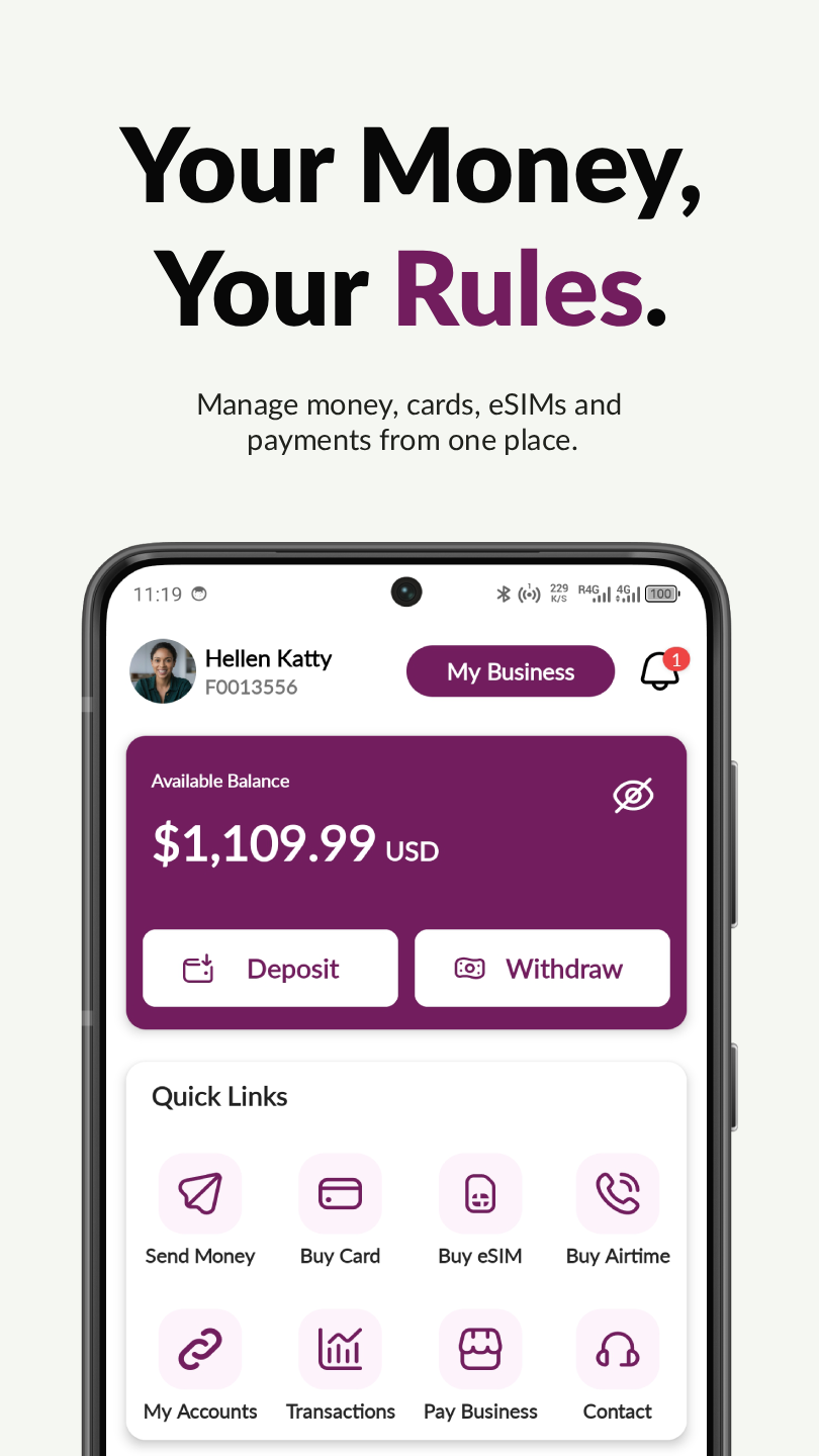 Fyatu app screenshot 1